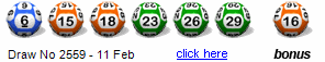 Draw: 2559 - 6,15,18,23,26,29, bonus 16